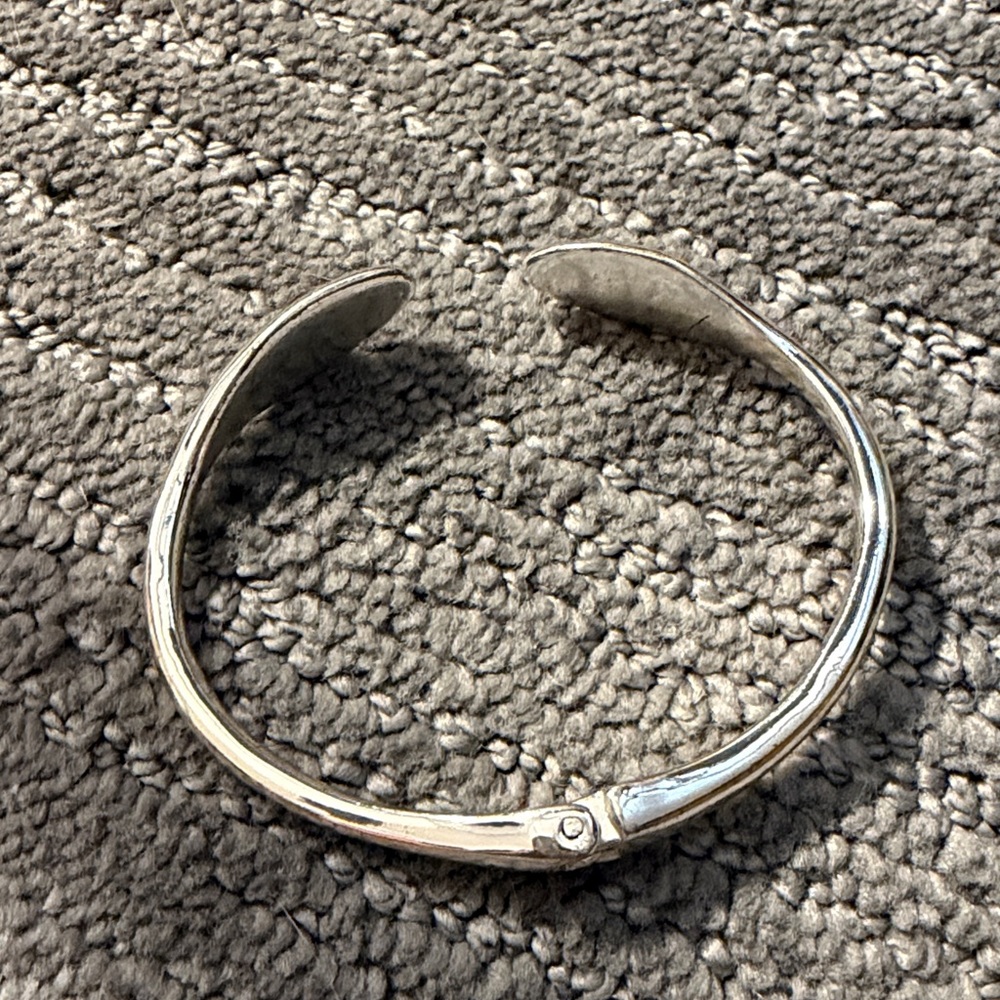 J Jill Silver Adjustable Cuff Bracelet - Picture 3 of 5